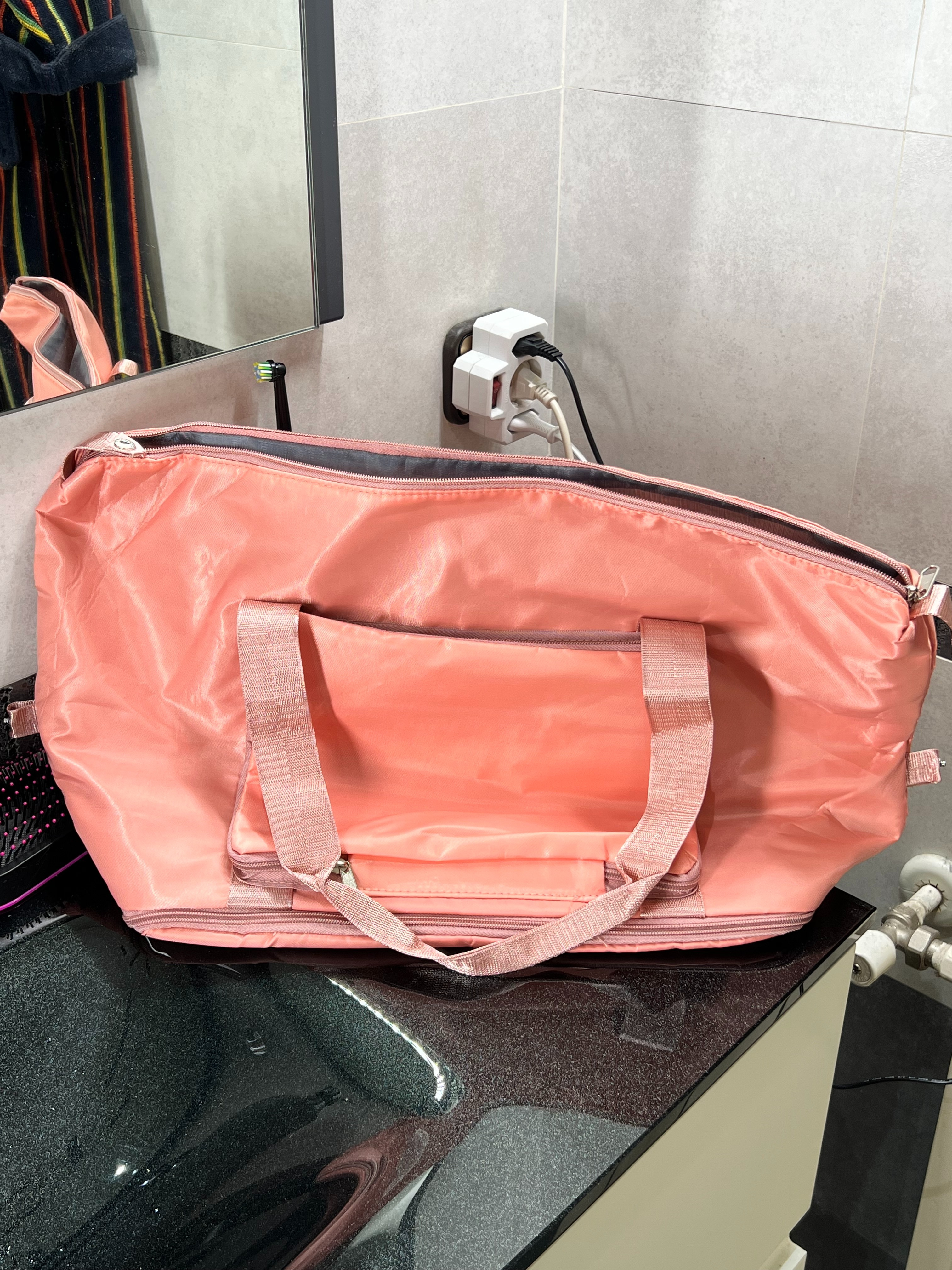 Bolso Expansible Rosa - Pink Bag