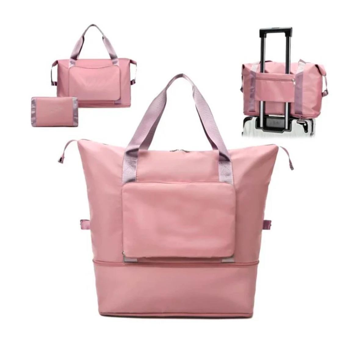 Bolso Expansible Rosa - Pink Bag